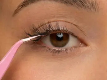 Step 3: Apply Under Lashes